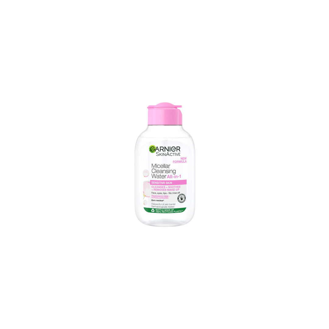 MICELLAR WATER FACIAL CLEANSER AND MAKEUP REMOVER PINK FOR SENSITIVE SKIN