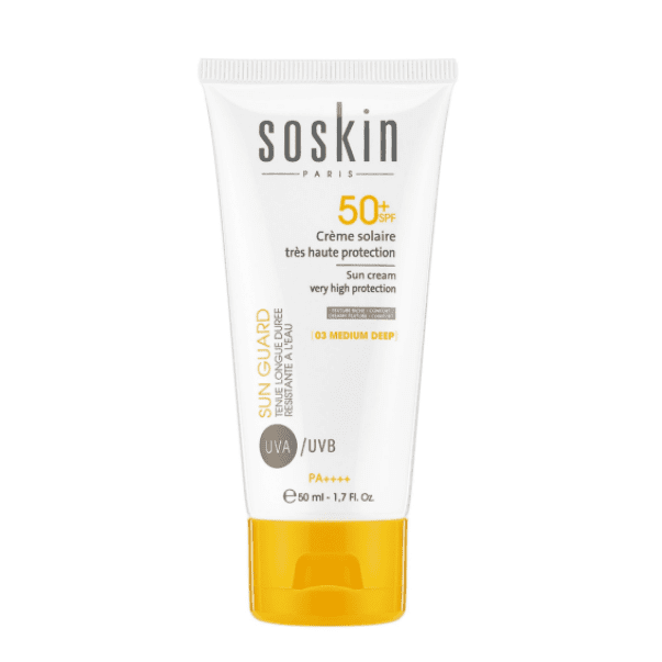 Soskin High Protection 03 sun protection cream  Medium Deep