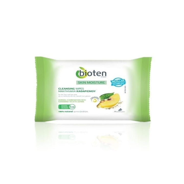 BIOTEN SKIN MOISTURE FACE CLEANSING WIPES