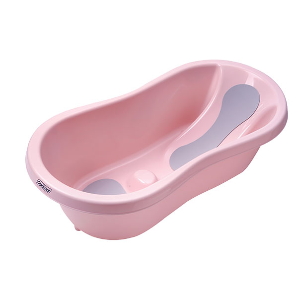 BABY BATH TUB WITH ANTI-SLIP RECLINE PAD