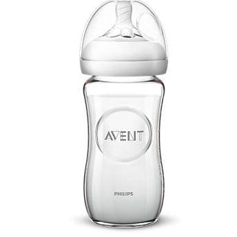 AVENT NATURAL GLASS FEEDING BOTTLE