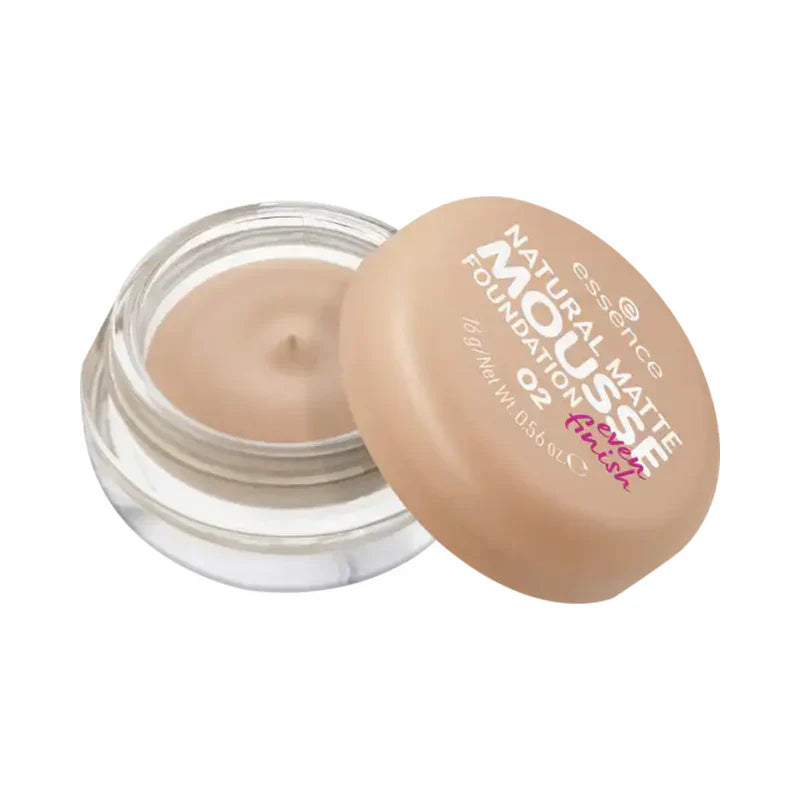 ESSENCE NATURAL MATT MOUSSE FOUNDATION