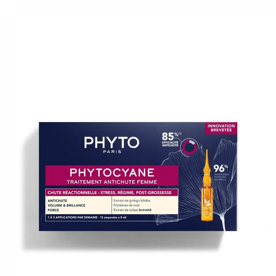 BISOO-PHYTO-PHYTOCYANE REACTIVE HAIR LOSS TREATMENT FOR WOMEN 12X5ML