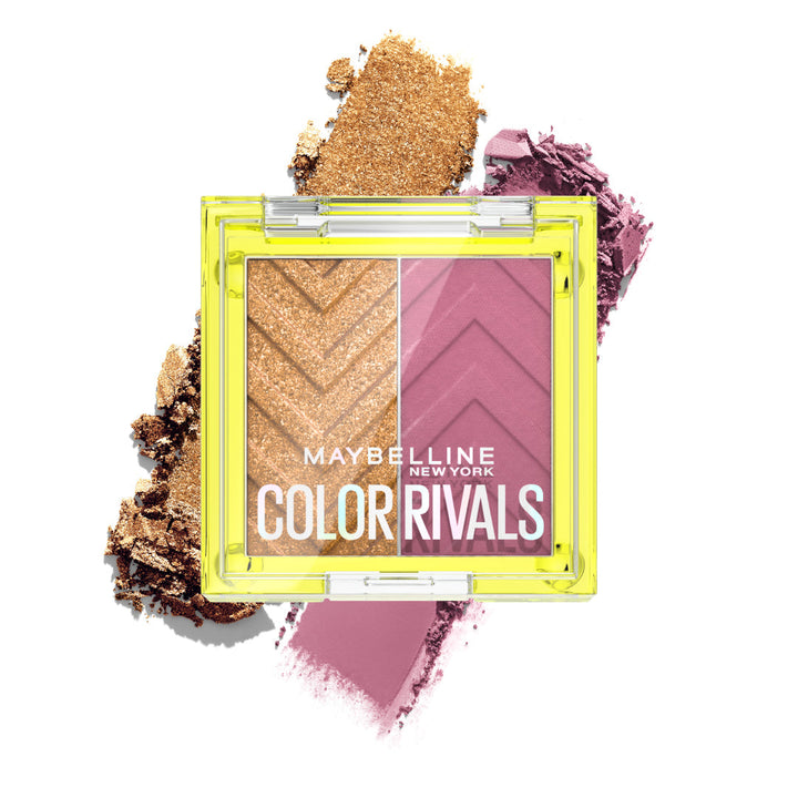 COLOR RIVALS WATERPROOF EYESHADOW PALETTE DUO