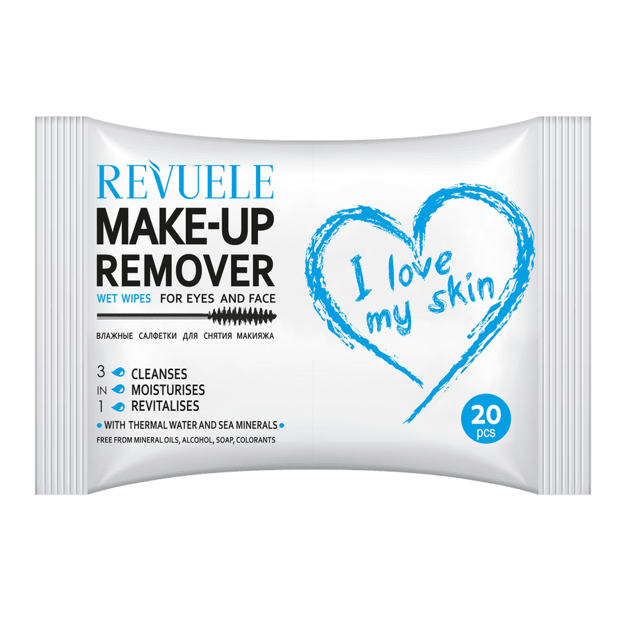 BISOO-REVUELE-WET WIPES MAKE-UP REMOVER - THERMAL WATER