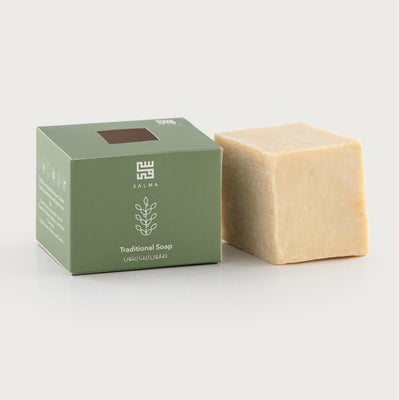 BISOO - SALMA - TRADITIONAL OLIVE OIL SOAP, 200 G
