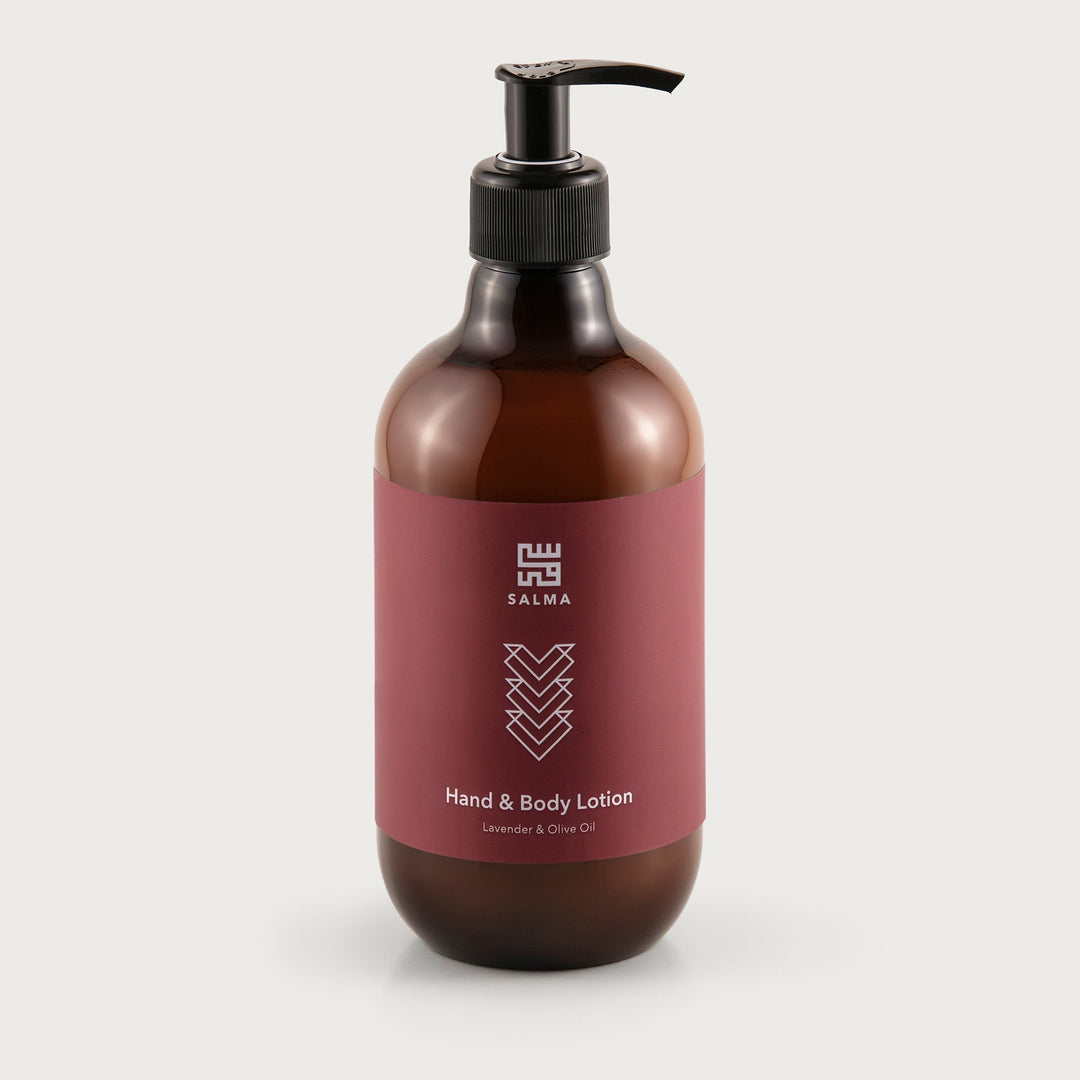 BISOO - SALMA - HAND & BODY LOTION LAVENDER AND OLIVE OIL, 500 ML