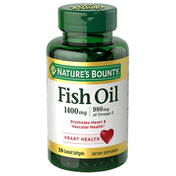 BISOO - NATURES BOUNTY - FISH OIL 1400 MG, 39 COATED SOFTGELS