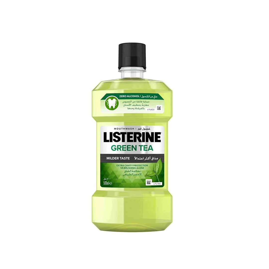 BISOO - LISTERINE - GREEN TEA MOUTHWASH 500ML