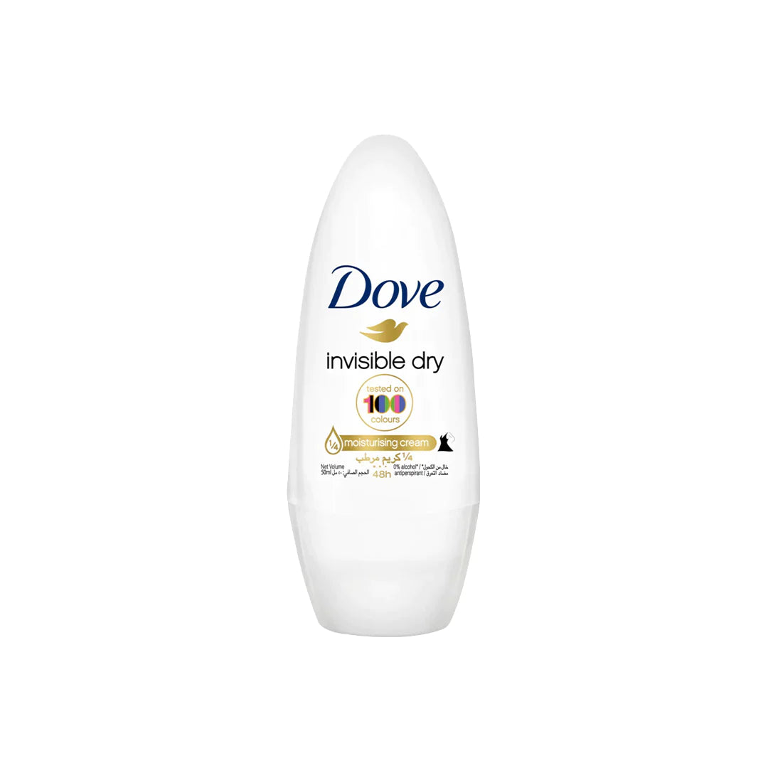 BISOO - DOVE - INVISIBLE DRY ANTIPERSPIRANT ROLL ON 50ML