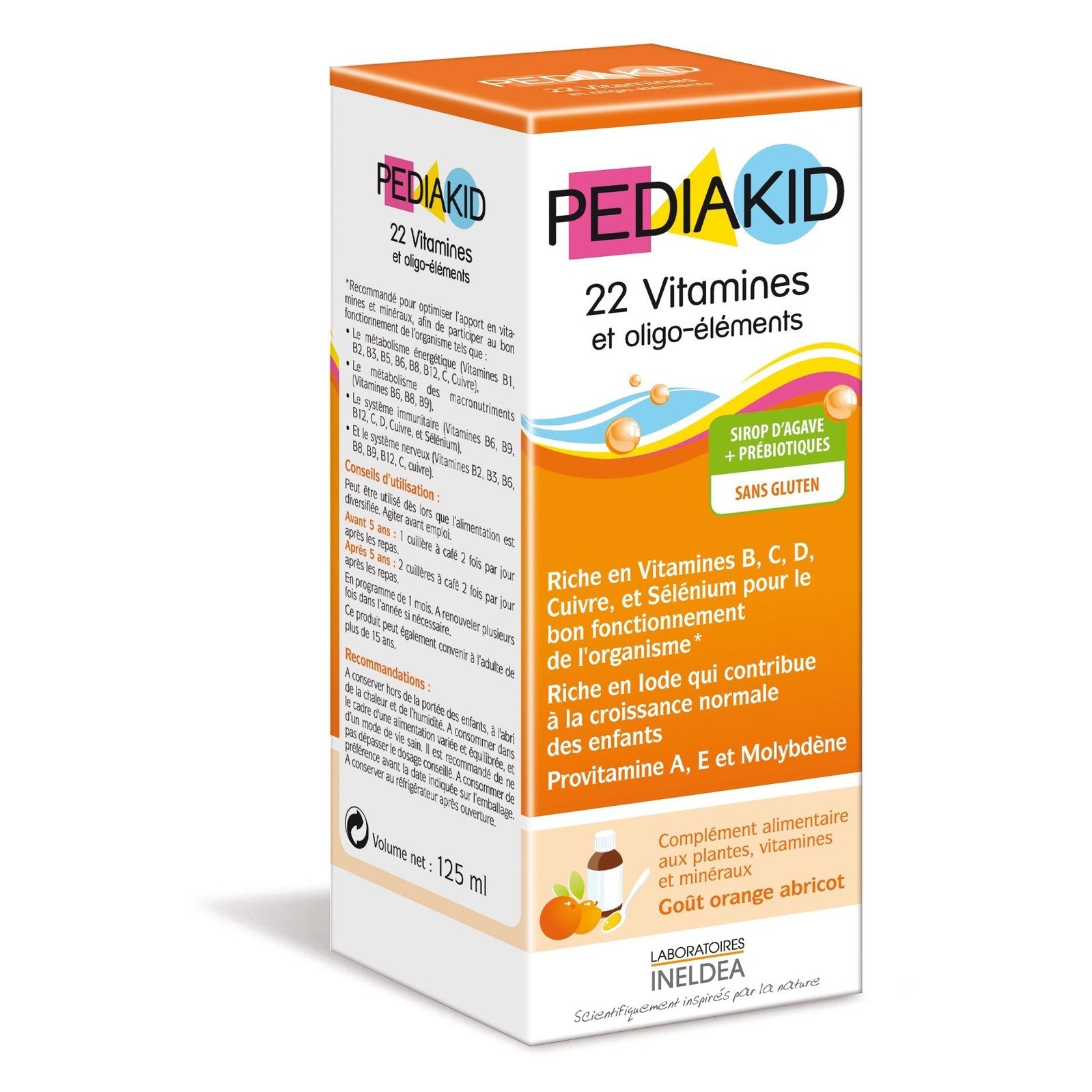 Pediakid 22 Vitamines et oligo-éléments