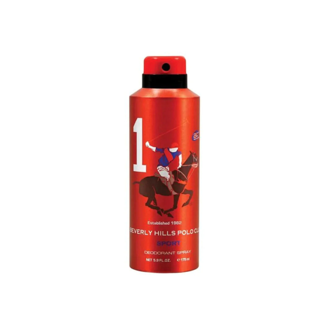 BISOO - POLO - DEODORANT MEN SPORTS 175ML #1 - RED