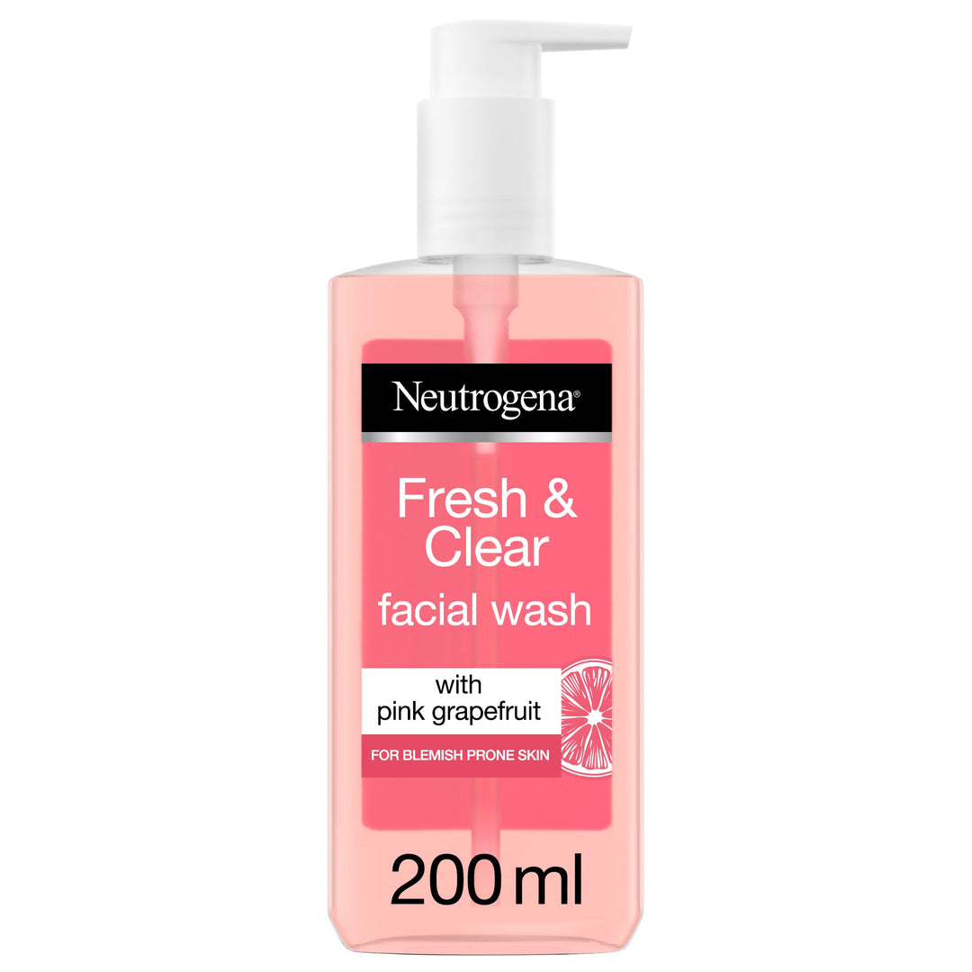 BISOO-NEUTROGENA-FRESH & CLEAR FACIAL WASH 200ML