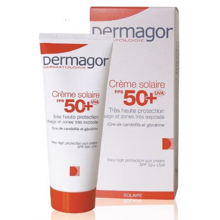 BISOO-DERMAGOR-CREME SOLAIRE SPF50+ TRES HAUTE PROTECTION