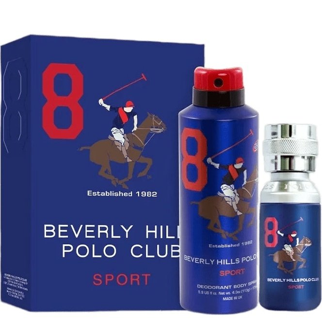 BISOO - POLO - EAU DE TOILETTE MEN GIFT SET #8 - NAVY