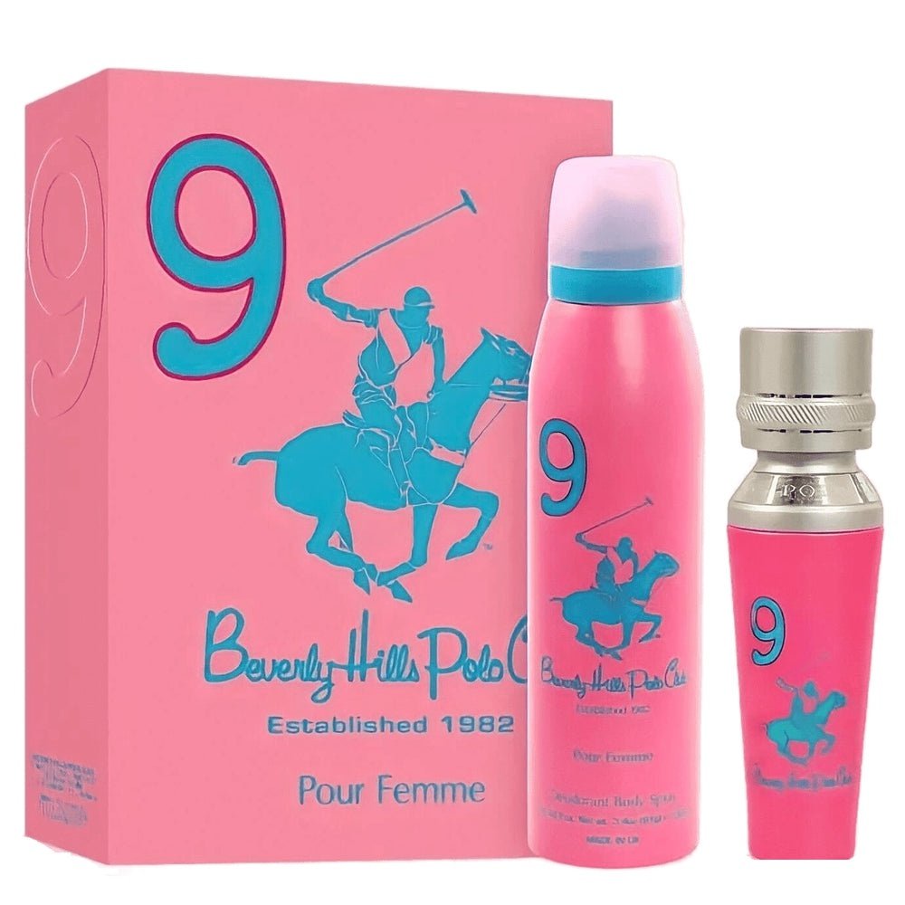 BISOO - POLO - EAU DE PARFUM WOMEN GIFT SET #9 - PINK