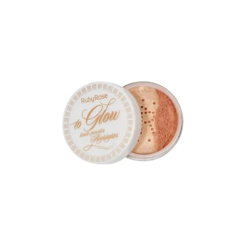 BISOO-RUBY ROSE-TO GLOW LOOSE HIGHLIGHTER POWDER