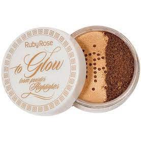 BISOO-RUBY ROSE-TO GLOW LOOSE HIGHLIGHTER POWDER