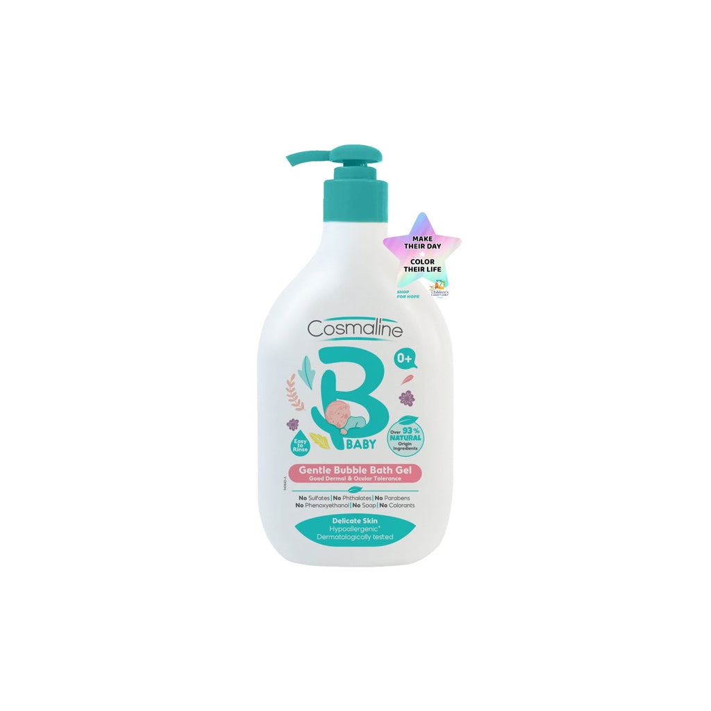 COSMALINE BABY GENTLE BUBBLE BATH GEL 500ML BISOO