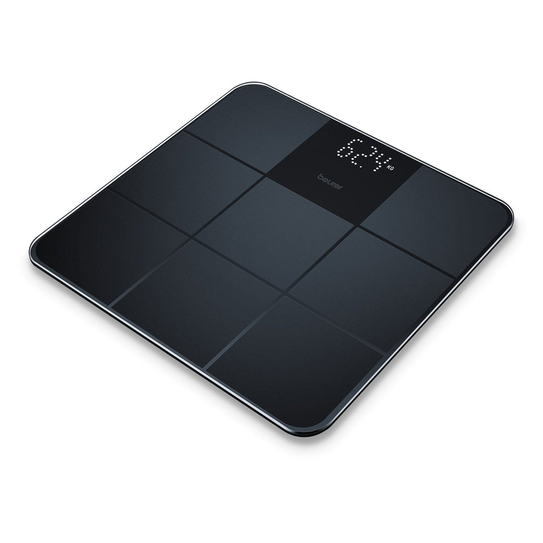 BISOO - BEURER - GS 235 GLASS BLACK BATHROOM SCALE