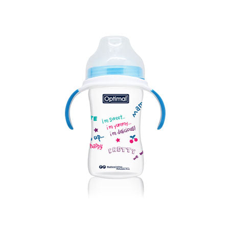 P.P. EXTRA WIDE NECK FEEDING BOTTLE WITH HANDLE