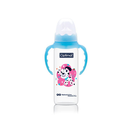 P.P. ORTHODONTIC FEEDING BOTTLE WITH HANDLE