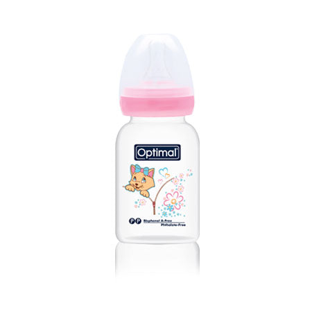 BISOO - OPTIMAL - P.P. SLIM WAIST FEEDING BOTTLE 140ML