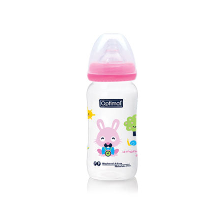 P.P. WIDE NECK FEEDING BOTTLE 6+