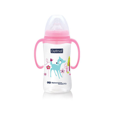 P.P. WIDE NECK FEEDING BOTTLE WITH HANDLE