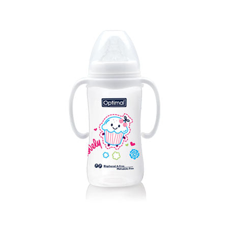 P.P. WIDE NECK FEEDING BOTTLE WITH HANDLE