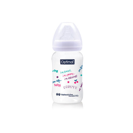 P.P. WIDE NECK FEEDING BOTTLE 6+