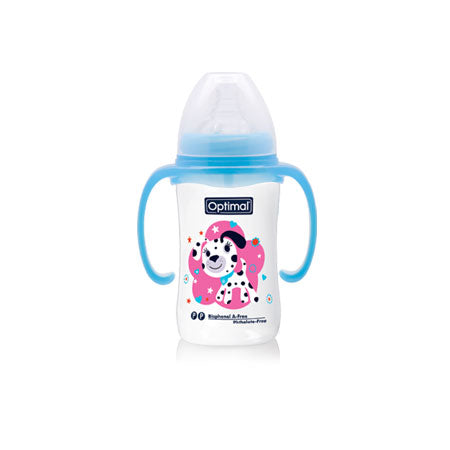 P.P. WIDE NECK FEEDING BOTTLE WITH HANDLE