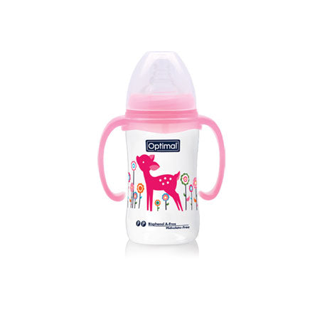 P.P. WIDE NECK FEEDING BOTTLE WITH HANDLE