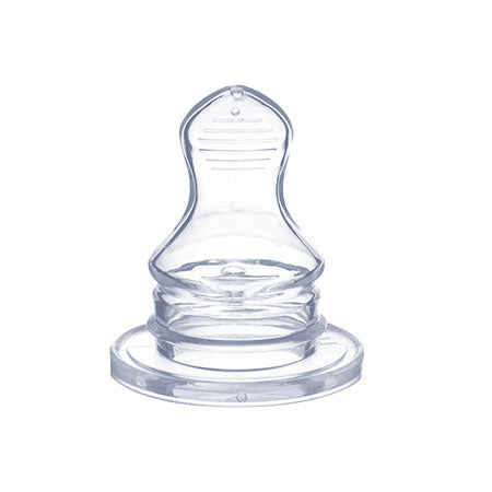 BISOO - OPTIMAL - ORTHODONTIC NARROW SMALL NECK SILICONE NIPPLE