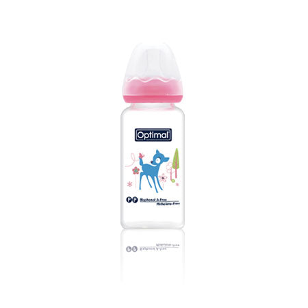 GLASS FEEDING BOTTLE