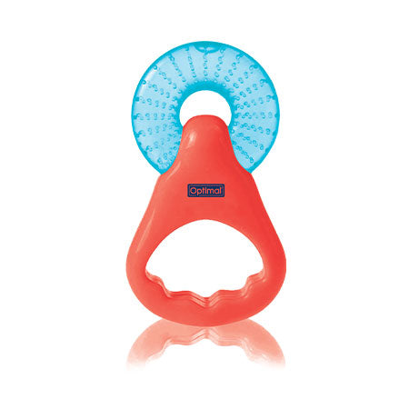 BISOO - OPTIMAL - WATER FILLED TEETHER WITH PLASTIC HANDLE