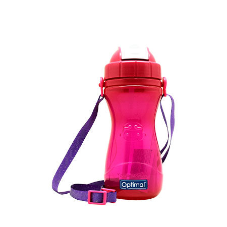 P.P. WIDE NECK SILICONE STRAW BOTTLE