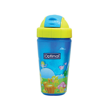 BISOO - OPTIMAL - INSULATED STRAW CUP BLUE