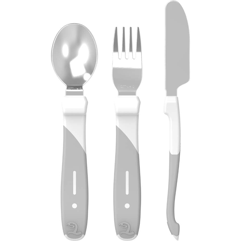 BISOO - TWISTSHAKE - LEARN CUTLERY STAINLESS STEEL