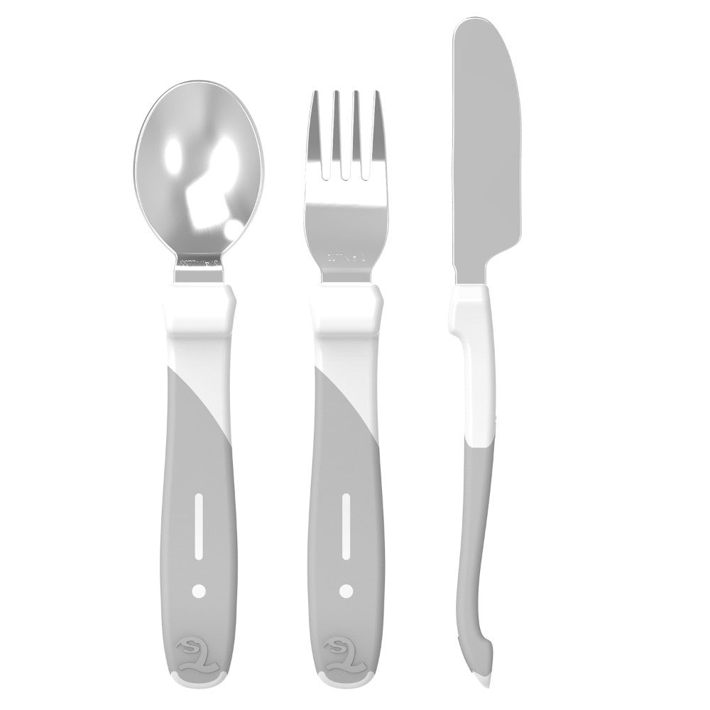 BISOO - TWISTSHAKE - LEARN CUTLERY STAINLESS STEEL