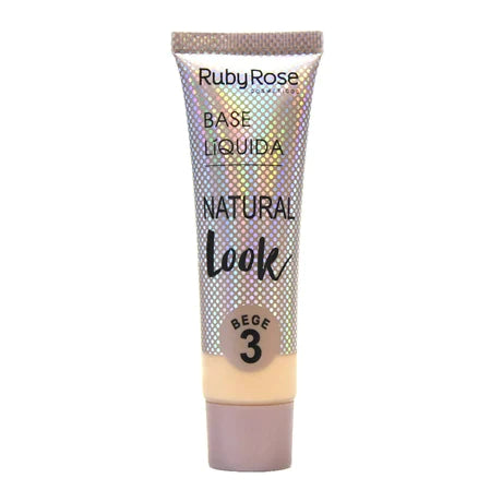 BISOO-RUBY ROSE-NATURAL LOOK LIQUID FOUNDATION