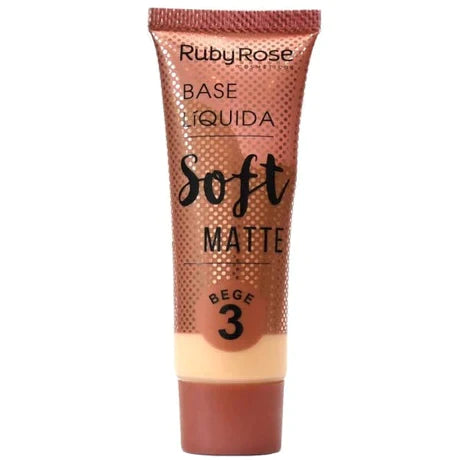 BISOO-RUBY ROSE-SOFT MATTE LIQUID FOUNDATION