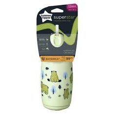 BISOO - TOMMEE TIPPEE - INSULATED STRAW CUP 266ML BEIGE