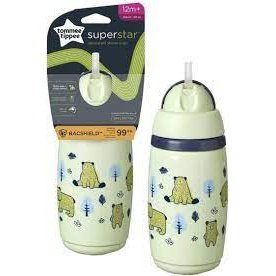 BISOO - TOMMEE TIPPEE - INSULATED STRAW CUP 266ML PISTACHE