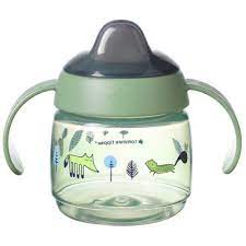 BISOO - TOMMEE TIPPEE - SUPERSTAR WEANING SIPPEE CUP 190ML GREEN