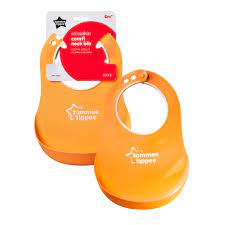 BISOO - TOMMEE TIPPEE - ESSENTIAL COMFI NECK BIB ORANGE