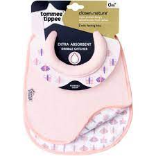 BISOO - TOMMEE TIPPEE - FEEDING BIBS 2X PINK