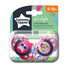 BISOO - TOMMEE TIPPEE - STYLE SOOTHER 2X 6-18M