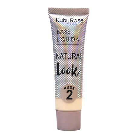 BISOO-RUBY ROSE-NATURAL LOOK LIQUID FOUNDATION