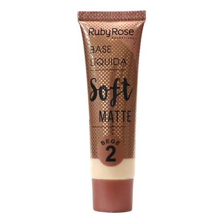 BISOO-RUBY ROSE-SOFT MATTE LIQUID FOUNDATION